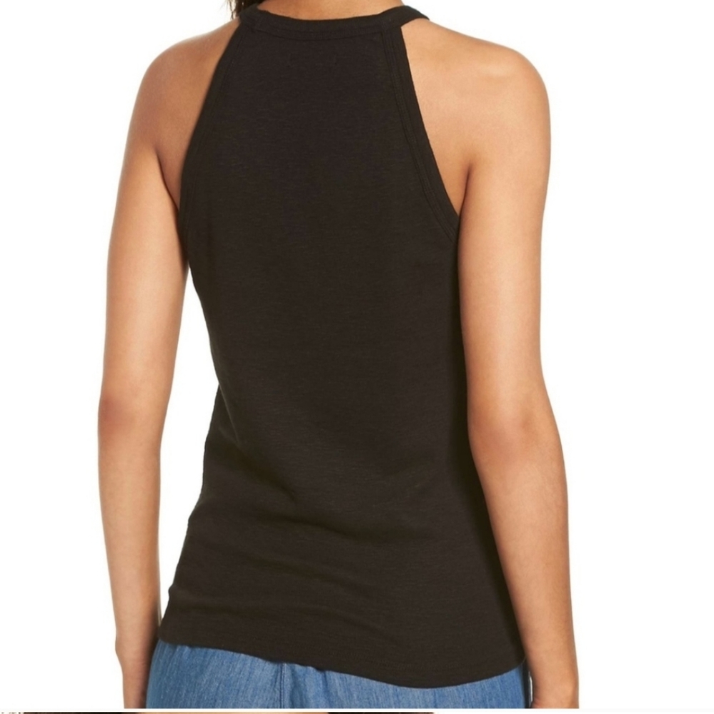 Madewell Black Timeoff Tank Top - Picture 7 of 9